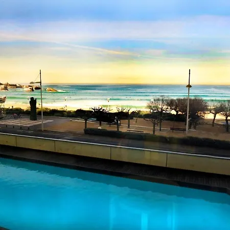 Les Pieds Dans Le Sable, Vue & Balcon Apartman Biarritz