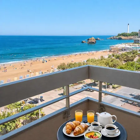 Les Pieds Dans Le Sable, Vue & Balcon 比亚里茨