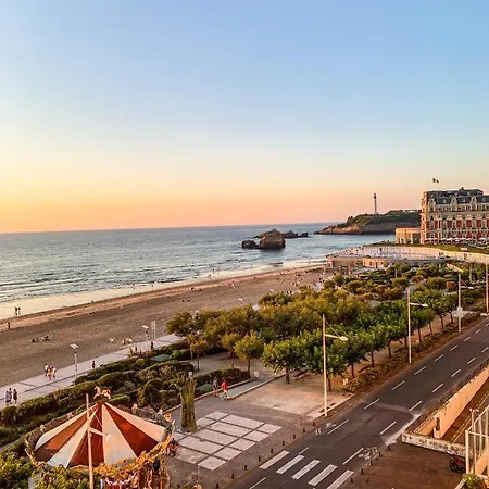 Appartement Les Pieds Dans Le Sable, Vue & Balcon Biarritz